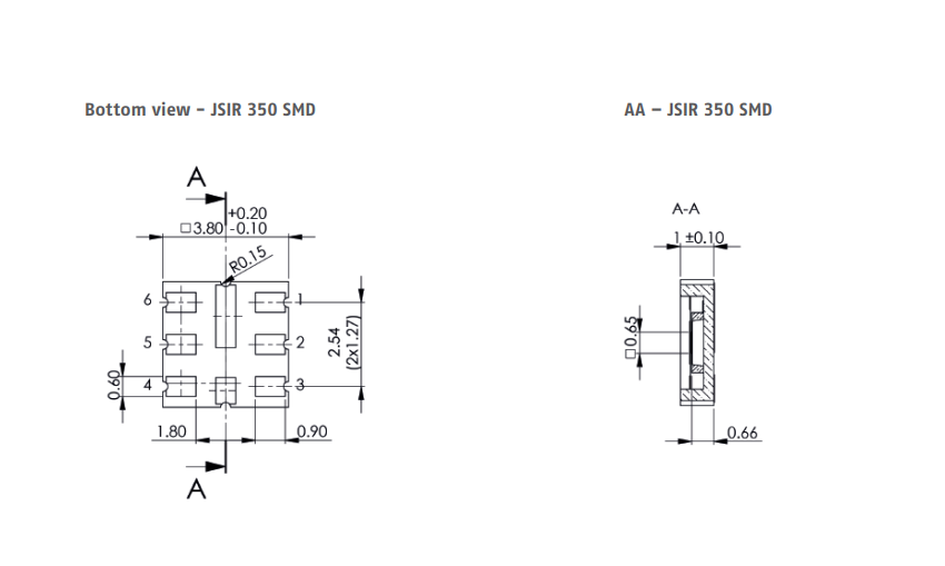 德国Micro-Hybrid调频黑体红外光源 SMD 硅晶片密封(图4)