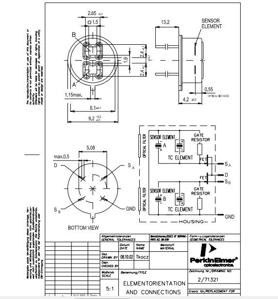 美国Excelitas红外六氟化硫传感器SF6(图6)